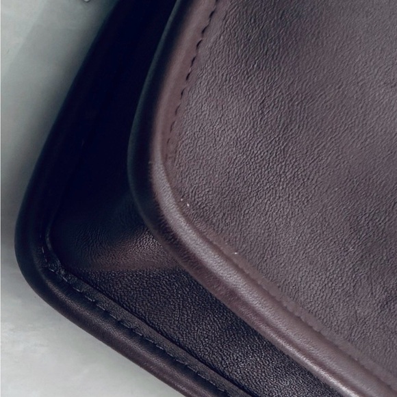 COACH VINTAGE MAHOGANY BROWN STATION BAG  K4 1994 vintage bag - Picture 5 of 10